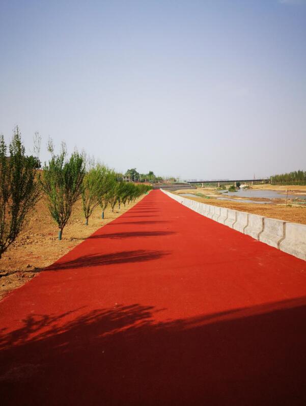 陶瓷颗粒彩色路面施工